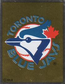 1988 Panini Stickers #210 Blue Jays Logo Front