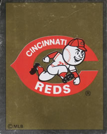 1988 Panini Stickers #269 Reds Logo Front