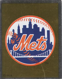 1988 Panini Stickers #333 Mets Logo Front