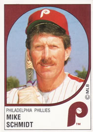 1988 Panini Stickers #360 Mike Schmidt Front