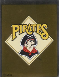 1988 Panini Stickers #365 Pirates Logo Front