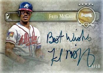 2013 Topps Five Star - Quotable Autographs #FSQA-FM Fred McGriff Front