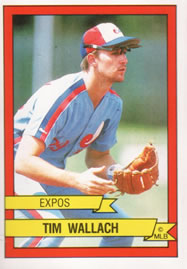 1989 Panini Stickers #122 Tim Wallach Front