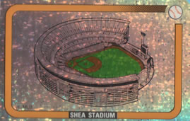 1989 Panini Stickers #133 Shea Stadium Front