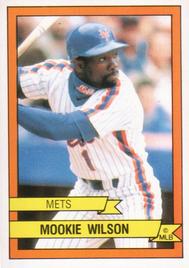 1989 Panini Stickers #141 Mookie Wilson Front