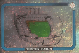 1989 Panini Stickers #465 Exhibition Stadium Front