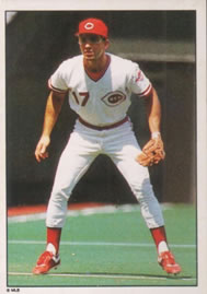 1989 Panini Stickers #476 Chris Sabo Front