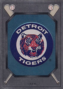 1990 Panini Stickers #74 Tigers Logo Front