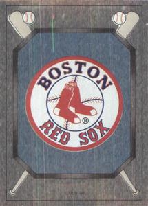 1990 Panini Stickers #22 Red Sox Logo Front
