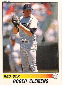 1990 Panini Stickers #24 Roger Clemens Front