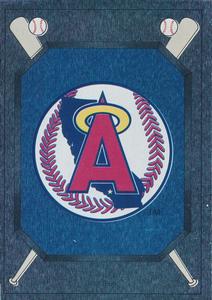 1990 Panini Stickers #35 Angels Logo Front