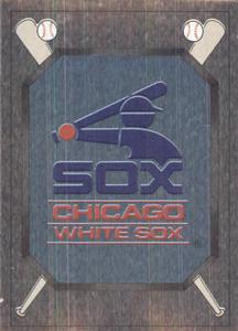 1990 Panini Stickers #48 White Sox Logo Front