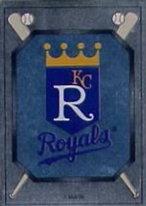 1990 Panini Stickers #87 Royals Logo Front