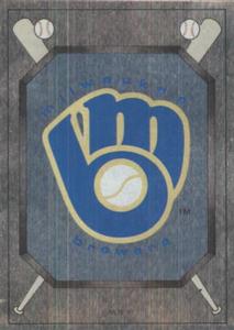 1990 Panini Stickers #100 Brewers Logo Front