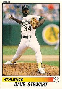 1990 Panini Stickers #141 Dave Stewart Front