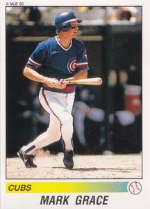 1990 Panini Stickers #241 Mark Grace Front