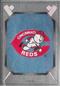 1990 Panini Stickers #251 Reds Logo Front