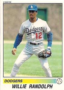 1990 Panini Stickers #279 Willie Randolph Front