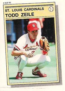 1990 Panini Stickers #381 Todd Zeile Front
