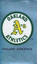 1991 Panini Stickers #143 Athletics Logo Front