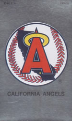 1991 Panini Stickers #137 Angels Logo Front
