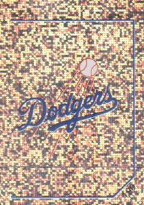 1992 Panini Stickers #190 Dodgers Team Logo Front