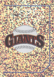 1992 Panini Stickers #210 Giants Team Logo Front