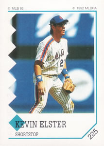 1992 Panini Stickers #225 Kevin Elster Front