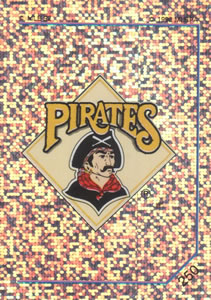 1992 Panini Stickers #250 Pirates Team Logo Front