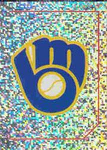 1992 Panini Stickers #43 Brewers Team Logo Front