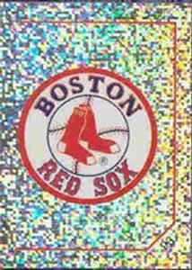 1992 Panini Stickers #93 Red Sox Team Logo Front