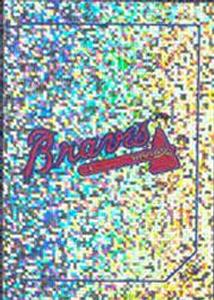 1992 Panini Stickers #160 Braves Team Logo Front