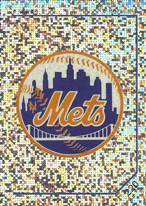 1992 Panini Stickers #220 Mets Team Logo Front
