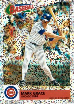 1993 Panini Stickers #203 Mark Grace Front