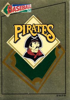 1993 Panini Stickers #277 Pirates Logo Front