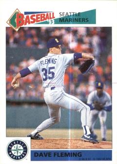 1993 Panini Stickers #57 Dave Fleming Front