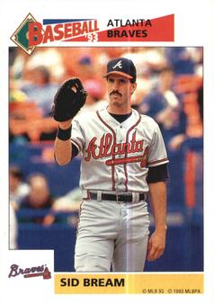 1993 Panini Stickers #181 Sid Bream Front