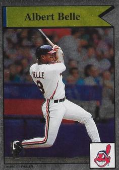 1994 Panini Stickers #7 Albert Belle - Most Runs Batted In Front