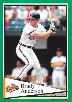 1994 Panini Stickers #17 Brady Anderson Front