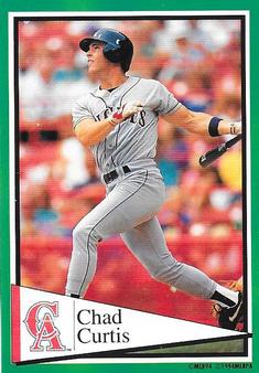 1994 Panini Stickers #35 Chad Curtis Front