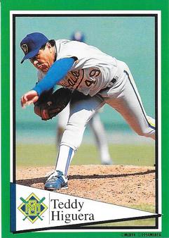 1994 Panini Stickers #81 Teddy Higuera Front