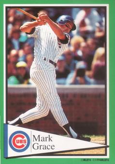 1994 Panini Stickers #153 Mark Grace Front