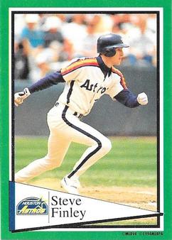 1994 Panini Stickers #194 Steve Finley Front