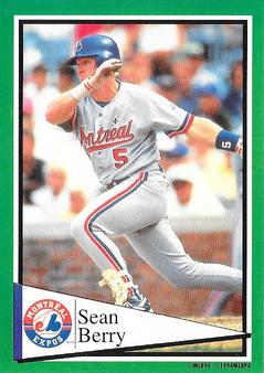 1994 Panini Stickers #207 Sean Berry Front