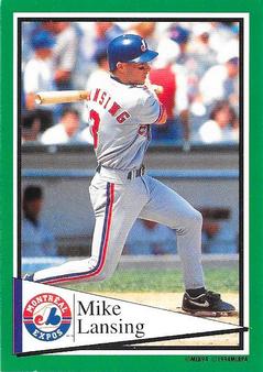 1994 Panini Stickers #212 Mike Lansing Front