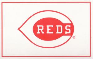 1995 Fleer Panini Stickers #131 Cincinnati Reds Front