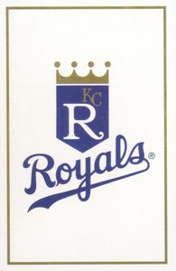 1995 Fleer Panini Stickers #145 Kansas City Royals Front