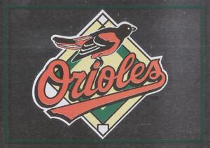 1996 Panini Stickers #131 Baltimore Orioles Team Logo Front