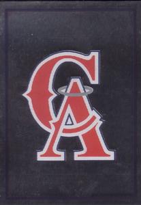 1996 Panini Stickers #211 California Angels Team Logo Front