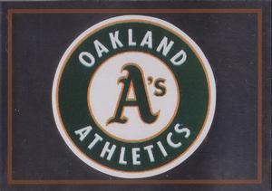 1996 Panini Stickers #219 Oakland A's Team Logo Front